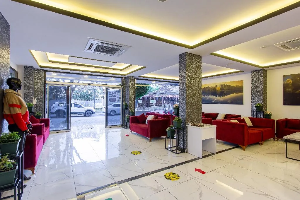 Lobby, Aslan City Kleopatra Hotel, Antalya