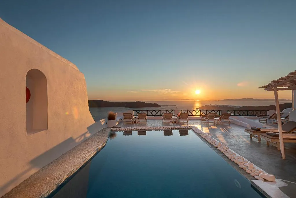 Pool, Afroessa Hotel, Santorini