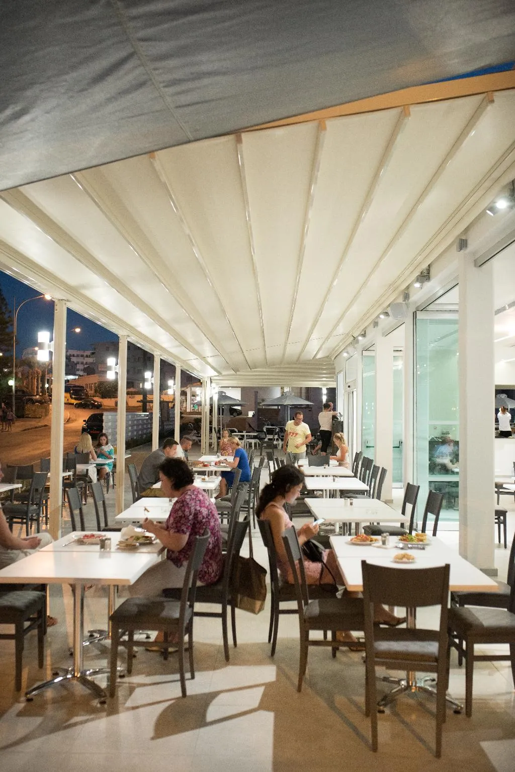Restaurant, Mandali Hotel, Cyprus