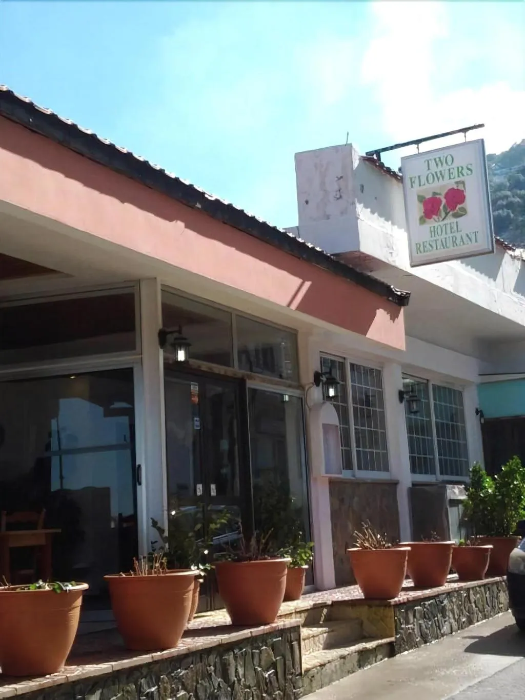 Restaurant, Two Flowers Hotel, Cyprus