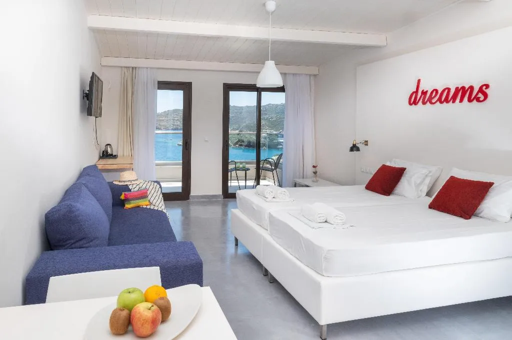 DOUBLE SEA VIEW Room, Eva Mare Hotel & Suites - Adults only, Crete
