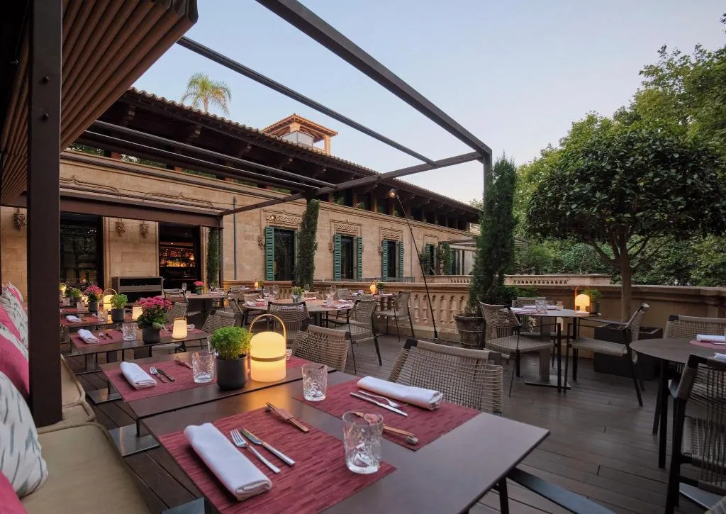 Restaurant, Luxury Boutique Hotel Can Alomar, Majorca