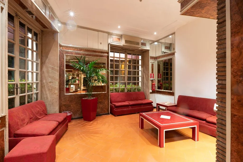 Lobby, Hotel Portamaggiore, Rome