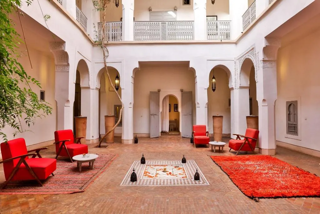 Terrace, Riad Al Jazira, Marrakech