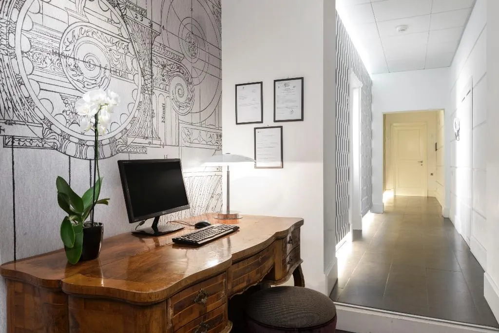 Lobby, Manfredi Luxury  Apartments, Rome