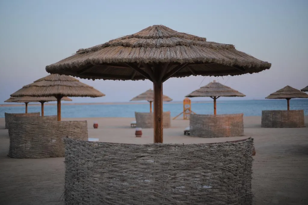Beach, The Cascades Golf Resort Spa and Thalasso, Red Sea Riviera