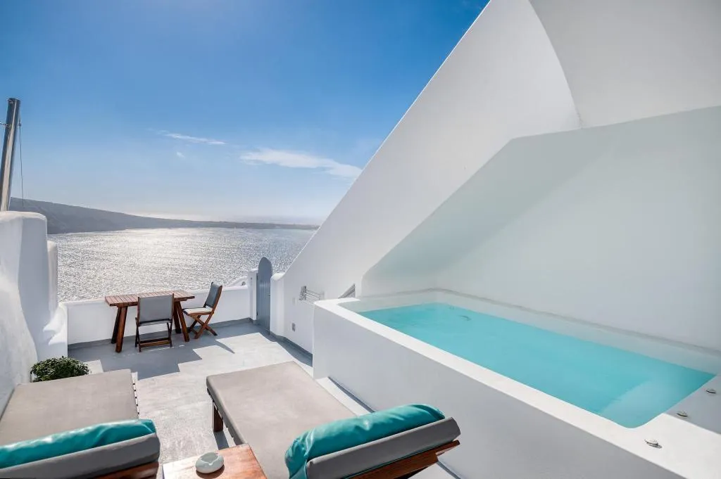 Terrace, Maregio Suites, Santorini