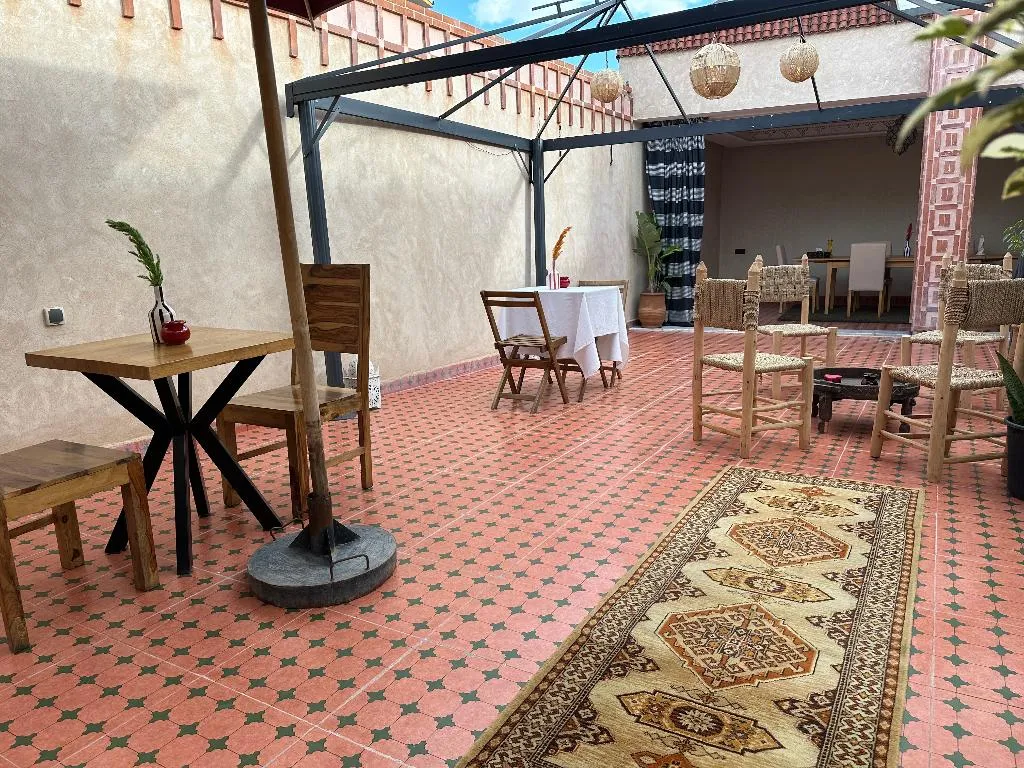Terrace, Riad Tislite, Marrakech