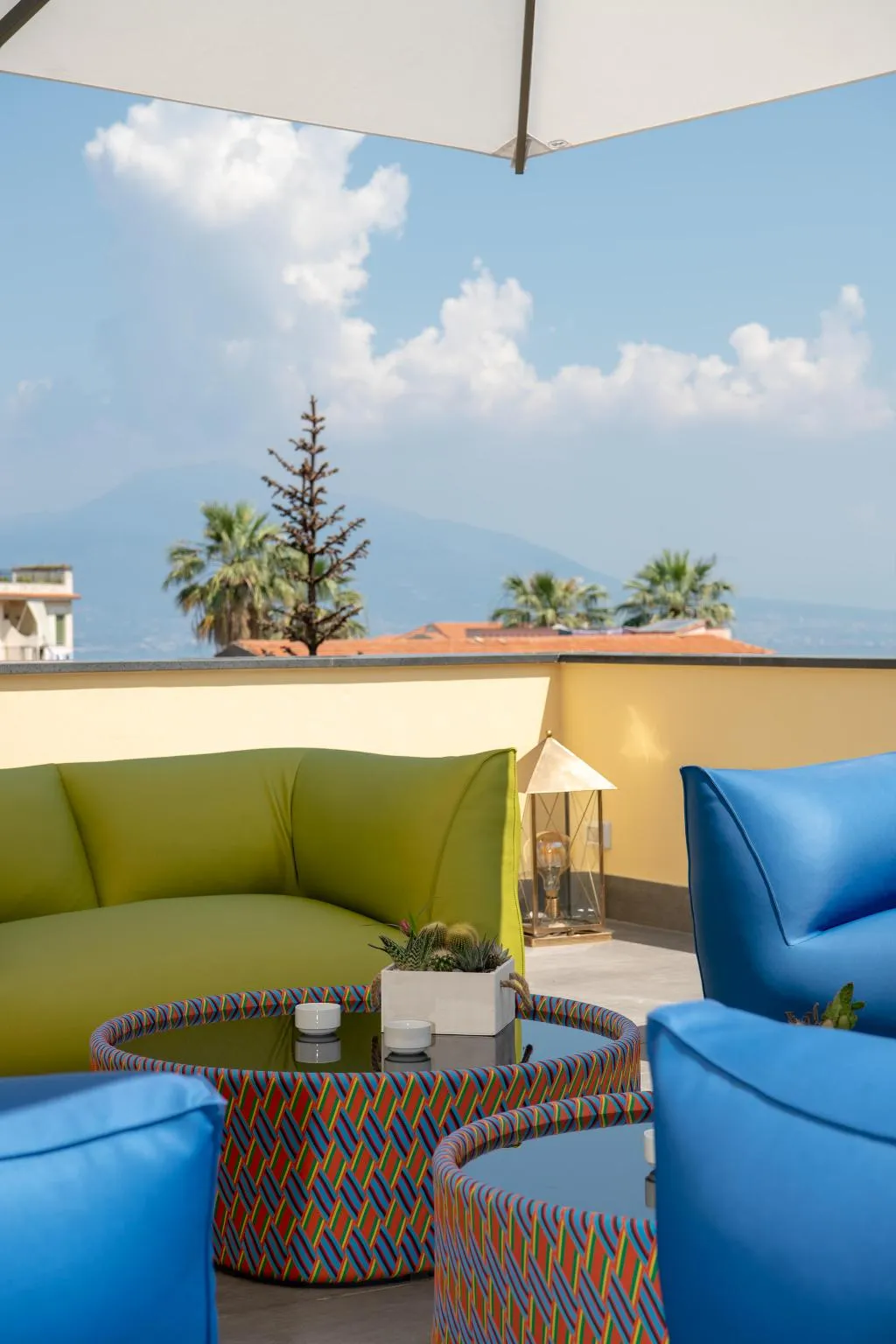 Terrace, Don Giulio Luxury Rooms, Naples