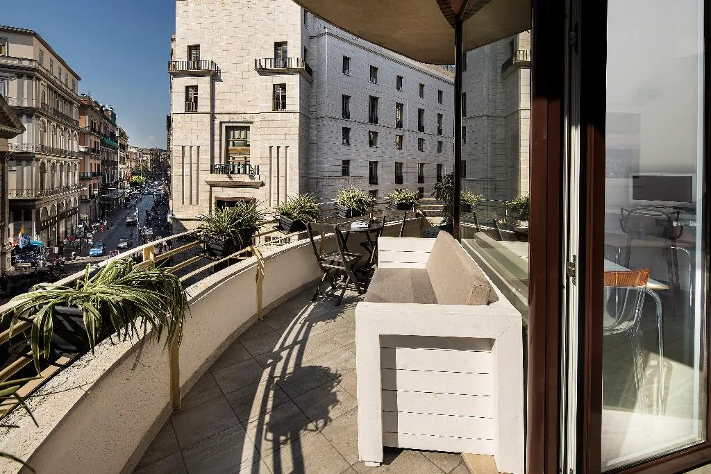 Terrace, IstayinToledo Luxury Guest House, Naples