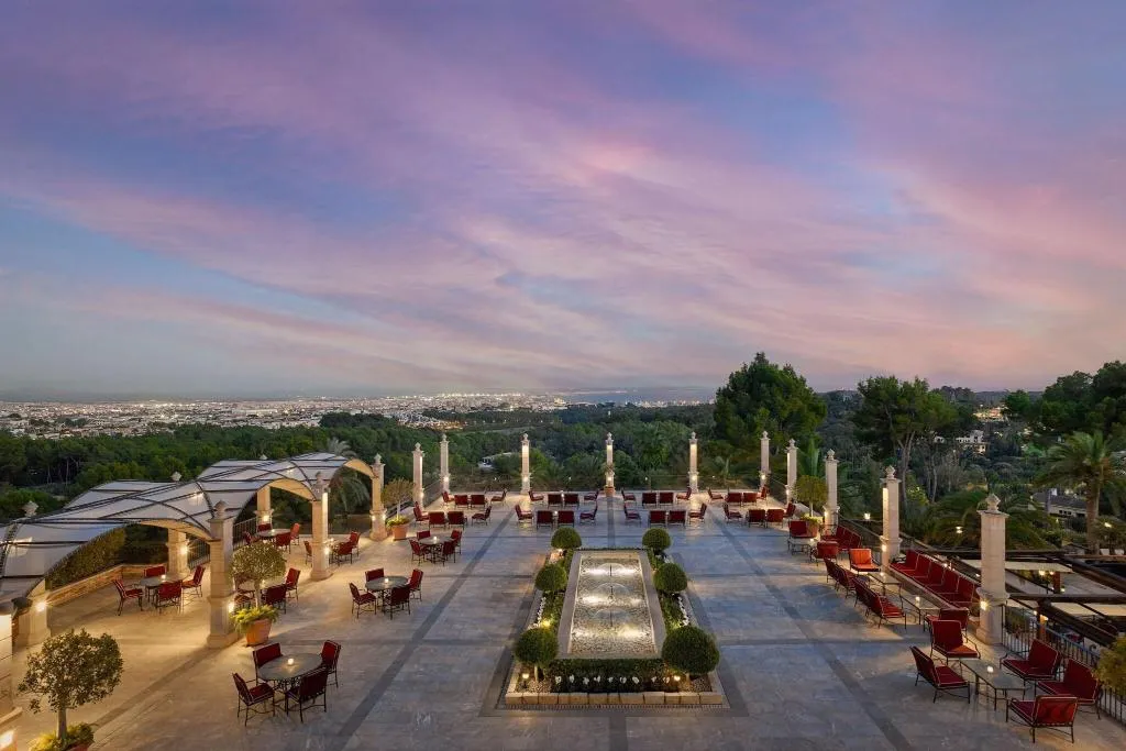 General view, Castillo Hotel Son Vida, Majorca