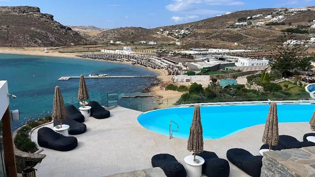 Pool, Panormos Village Seaside Resort, Mykonos