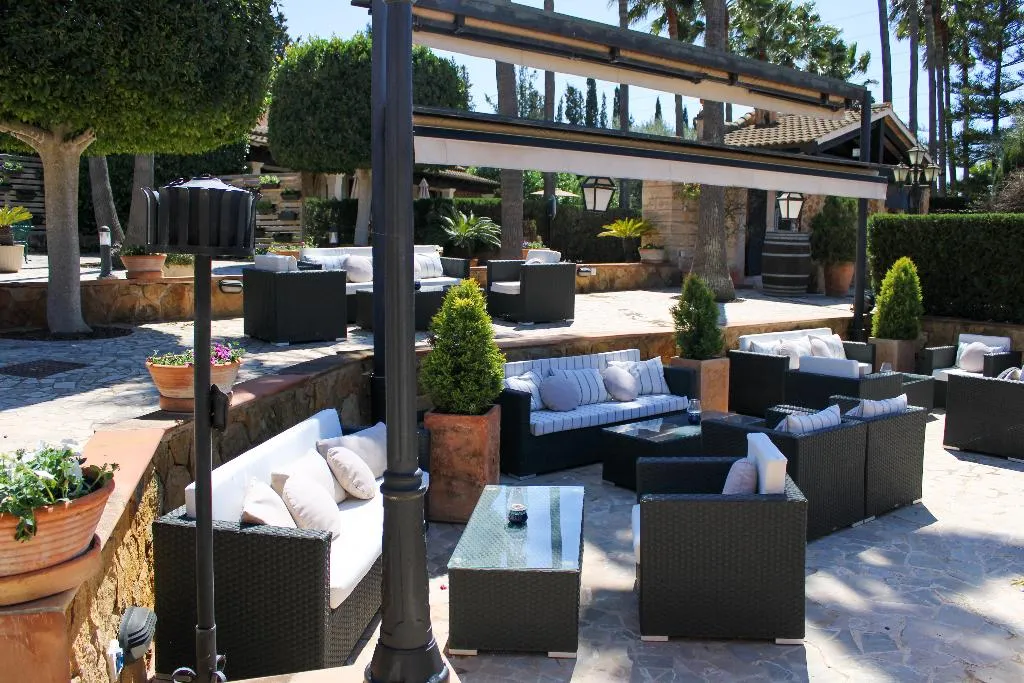 Terrace, Son Moli Country House, Majorca
