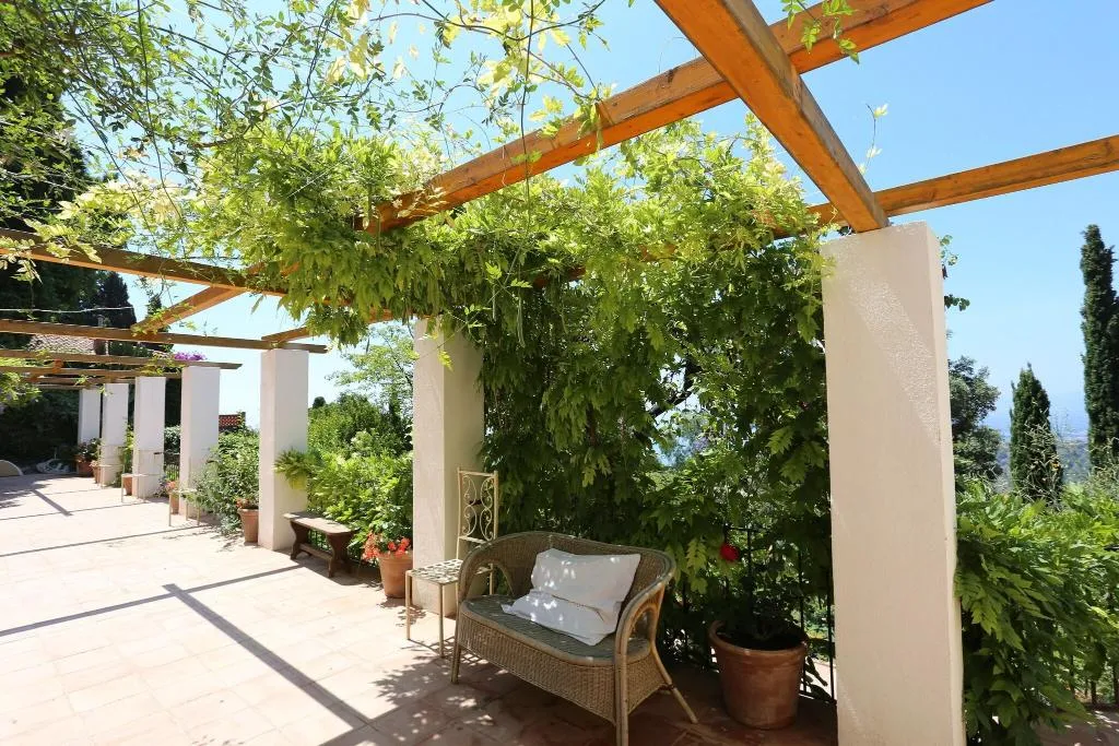 Terrace, Casa Cuseni, Taormina
