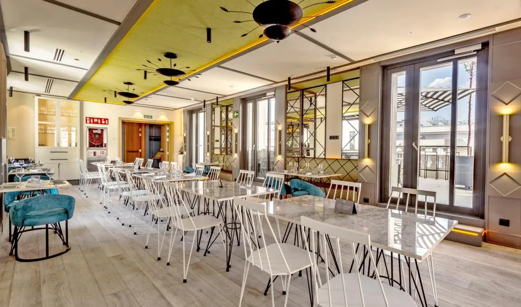 Restaurant, Pestana CR7 Gran Via, Madrid