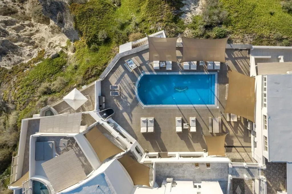General view, Grand View Hotel, Santorini