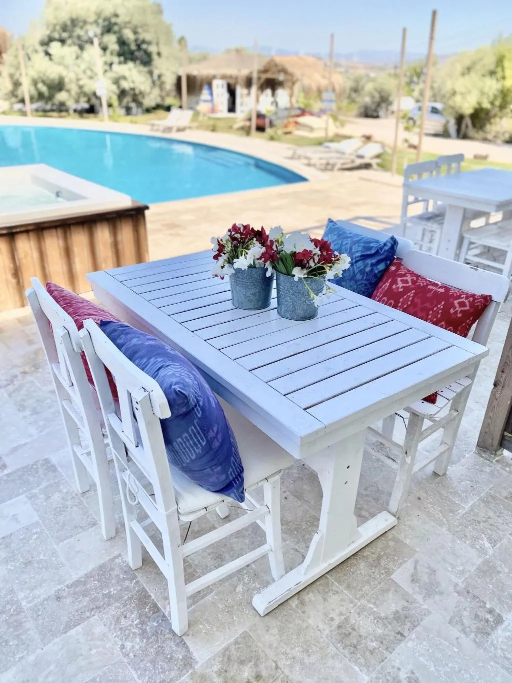 Terrace, Alacati Barbarossa Hotel, Izmir