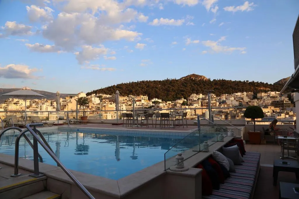 Terrace, Athens Zafolia Hotel, Athens