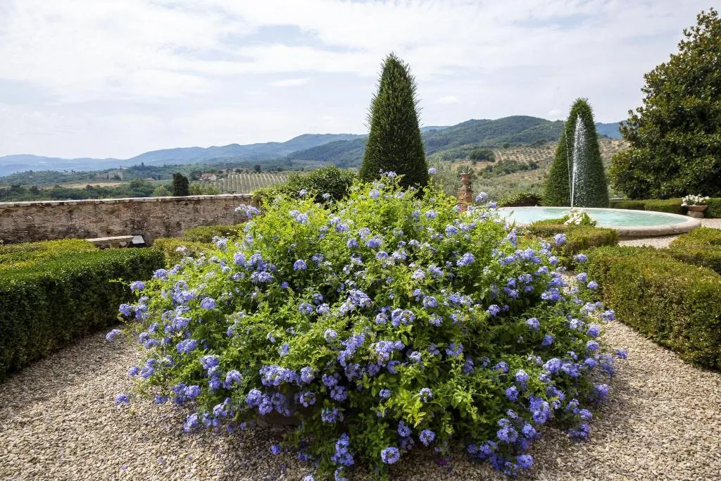 Terrace, Villa La Palagina, Florence