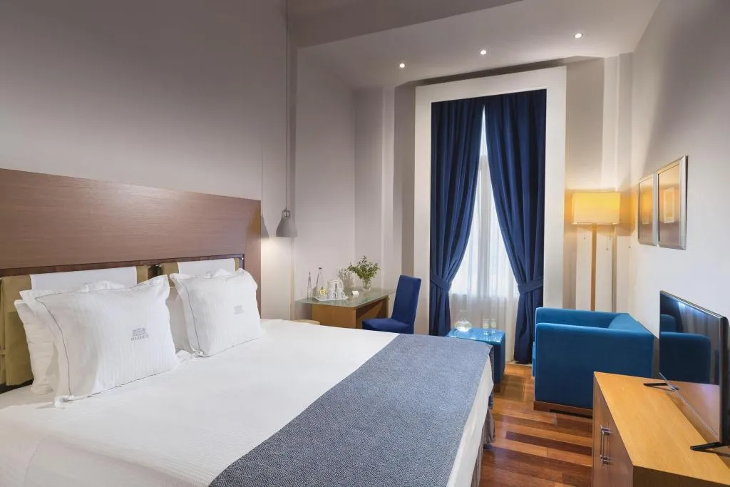 DOUBLE EXECUTIVE KING BED Room, GDM Megaron,Historical Monument Hotel, Crete
