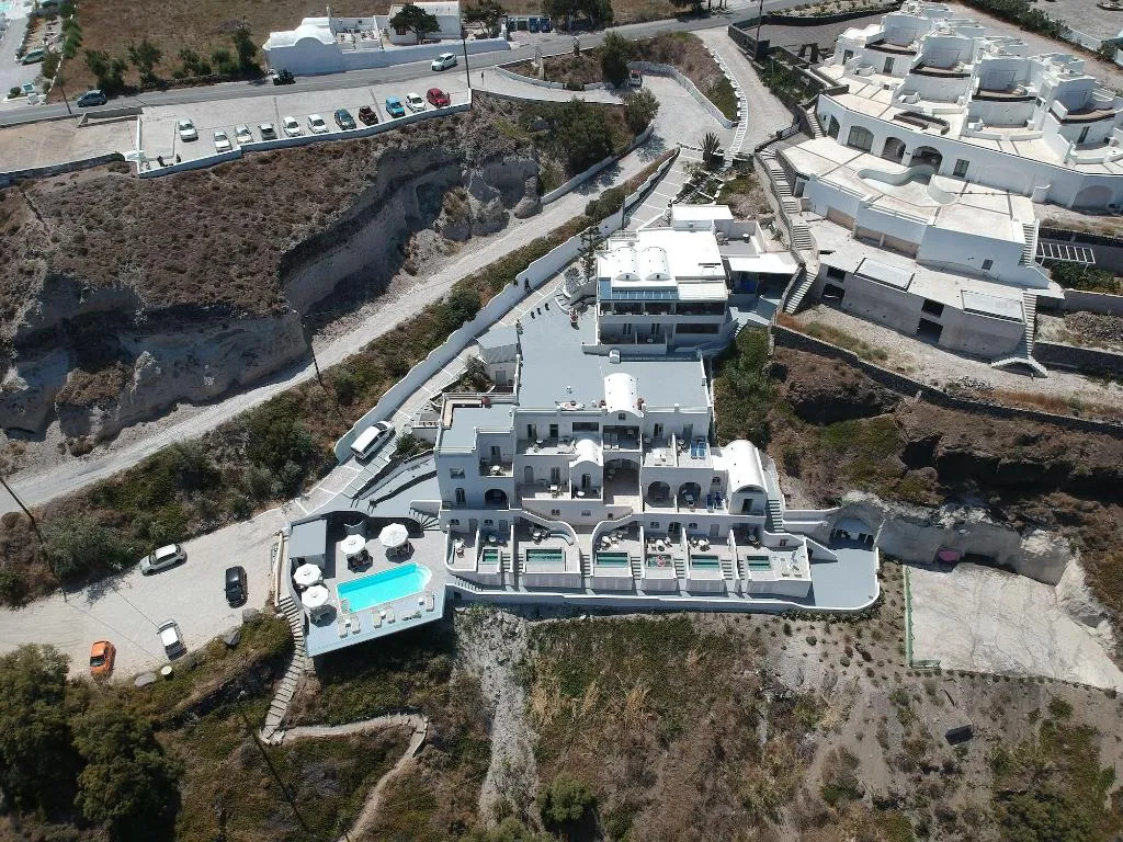 General view, Kokkinos Villas, Santorini