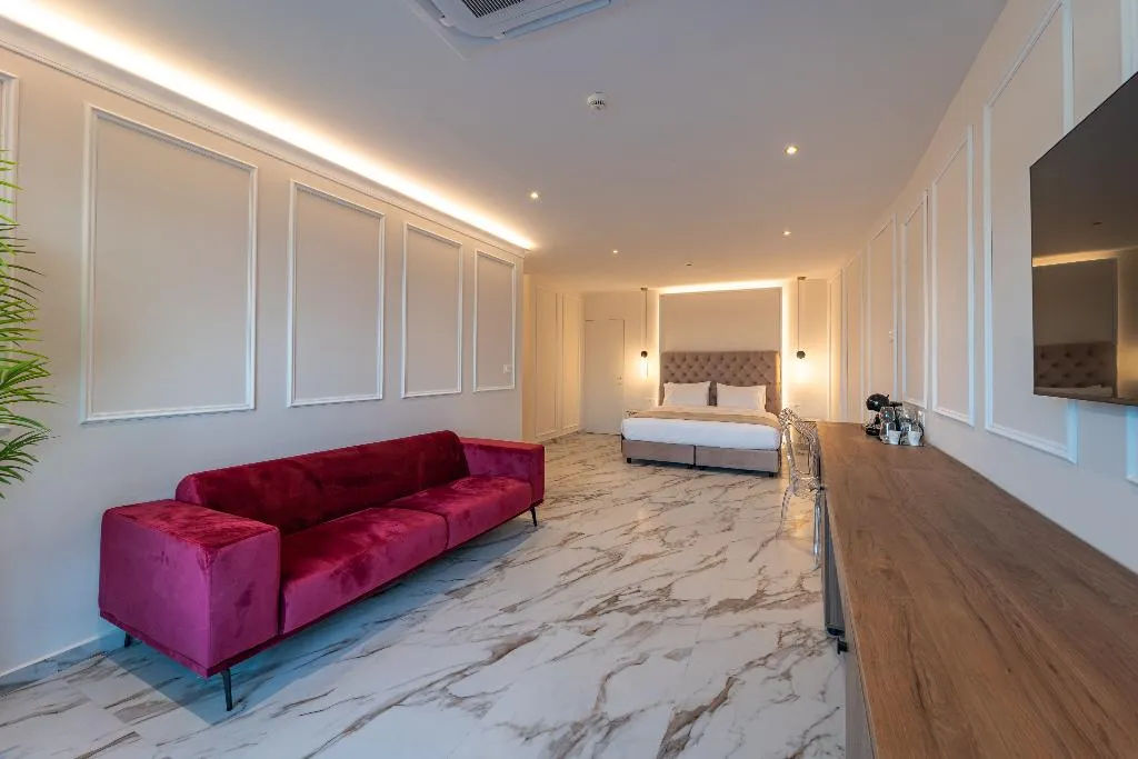 SUITE SEA VIEW WITH AIR CONDITIONING Room, Philia Center Suites, Rhodes