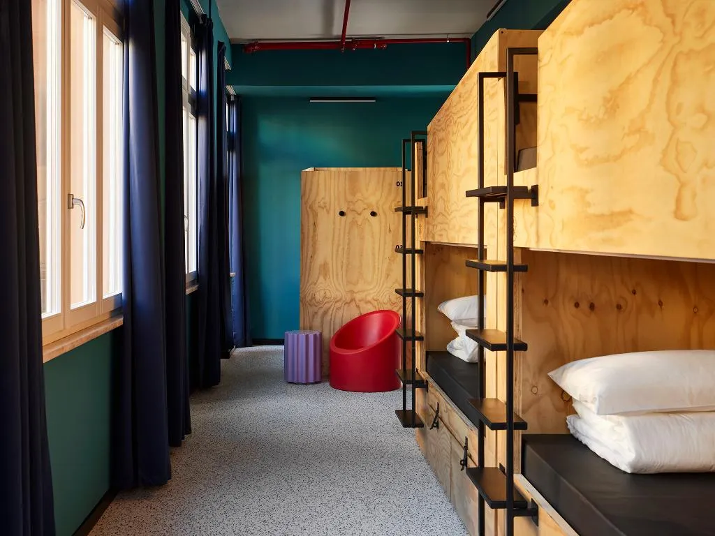 Bed in dormitory CAPACITY 8 Room, Jo&Joe Roma, Rome
