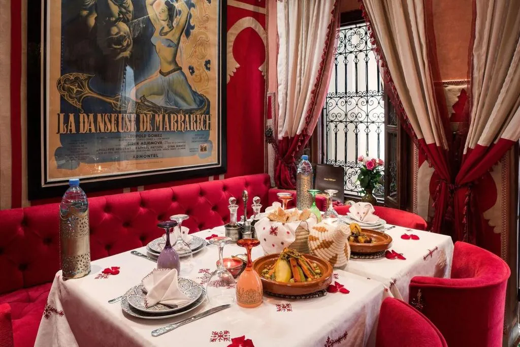 Restaurant, Riad Hikaya, Marrakech