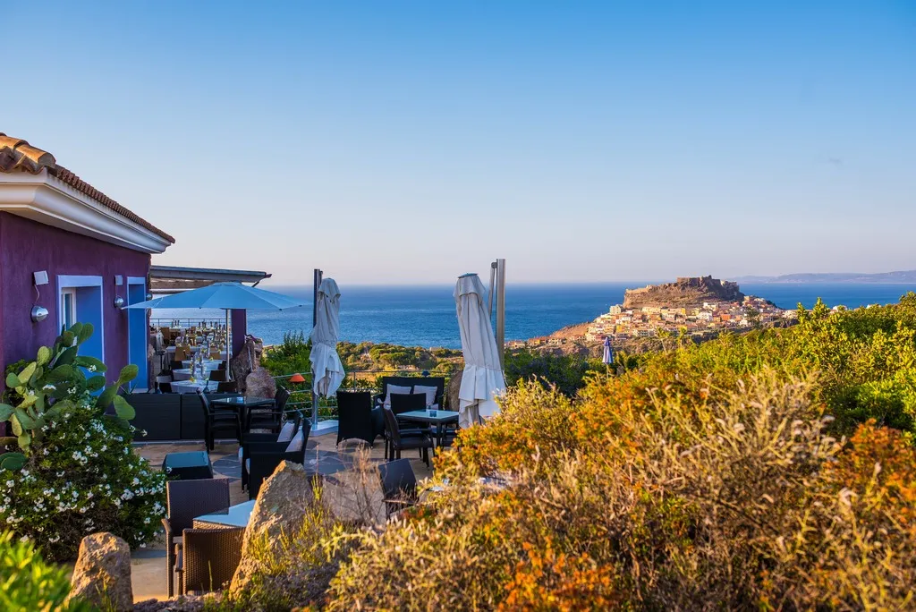 Terrace, Bajaloglia Resort, Alghero