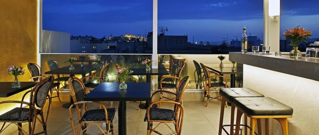 General view, Lozenge Hotel, Athens
