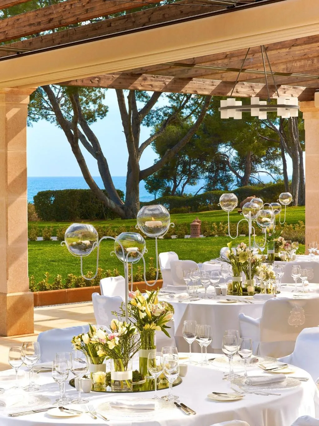 Terrace, The St. Regis Mardavall Resort, Majorca