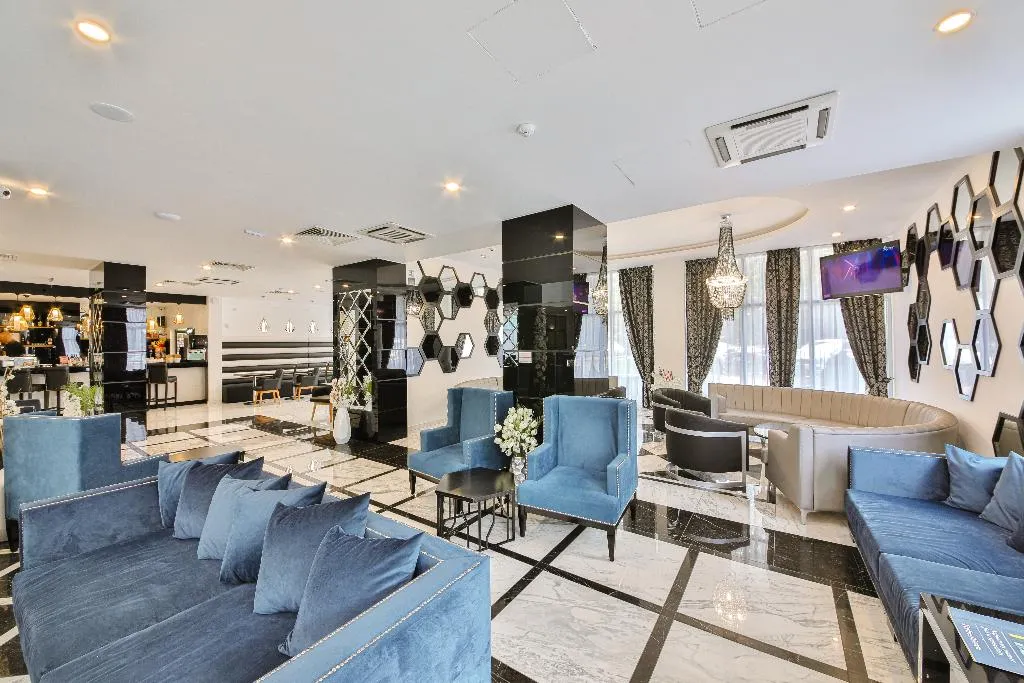 Lobby, Prestige Deluxe Hotel Aquapark Club, Varna