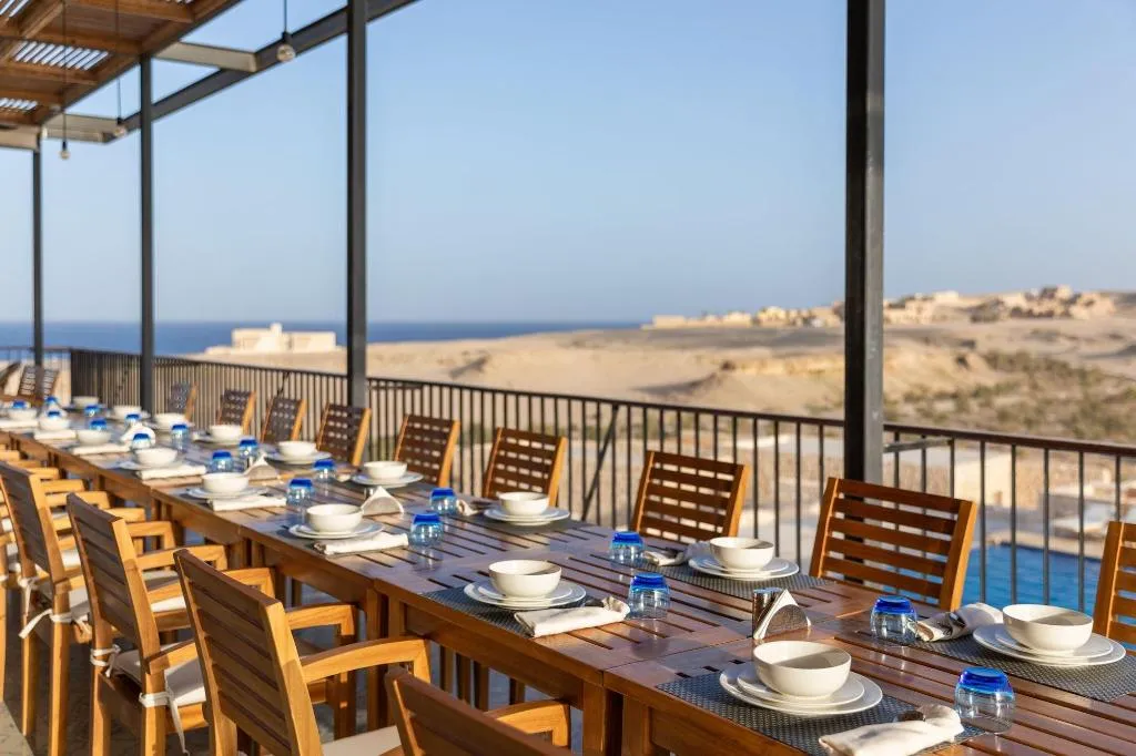 Terrace, Wadi Sabarah Lodge, Red Sea Riviera