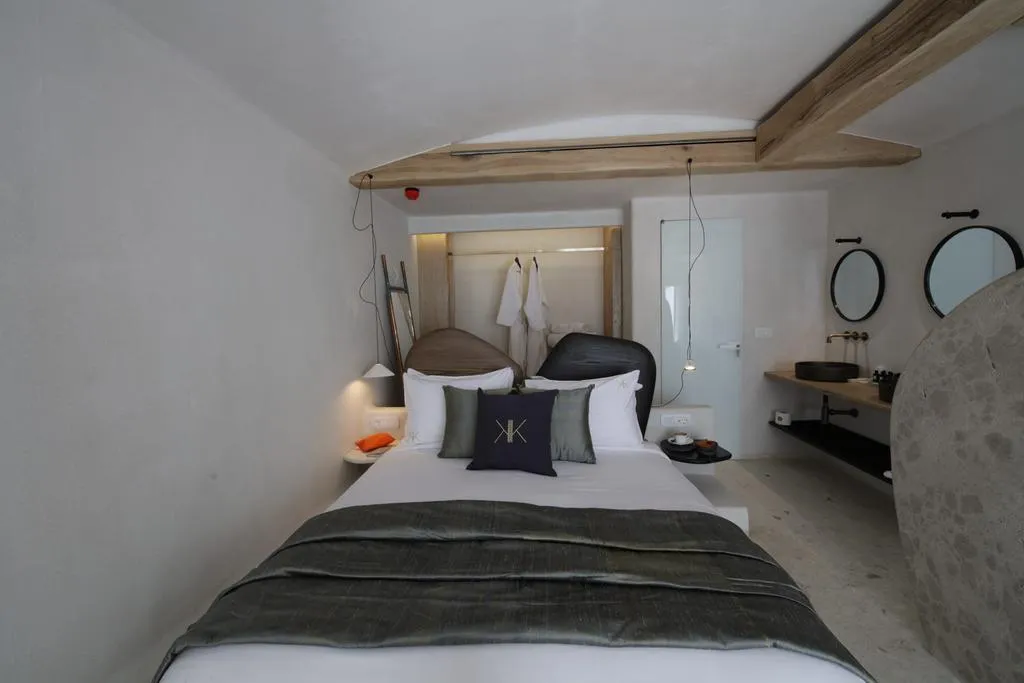 JUNIOR SUITE SEA VIEW Room, Kensho Psarou, Mykonos