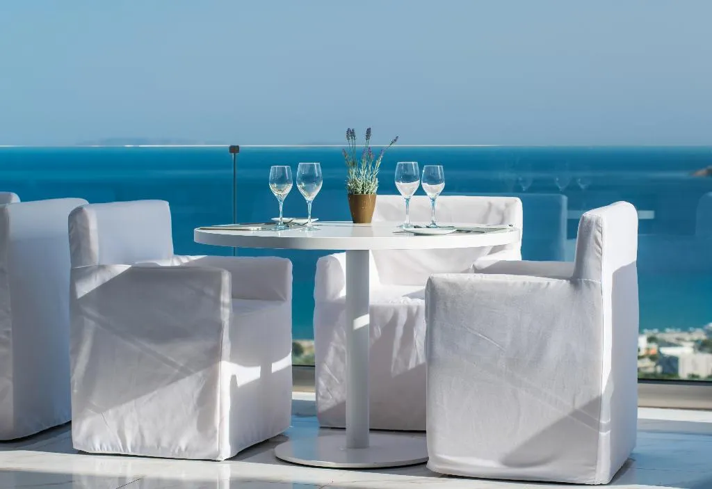 Restaurant, White Rock of Kos Hotel - Adults only, Kos