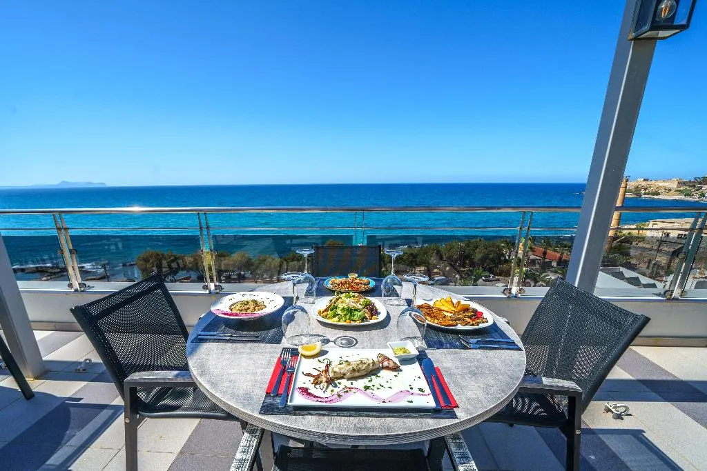 Terrace, Macaris Suites & Spa, Crete