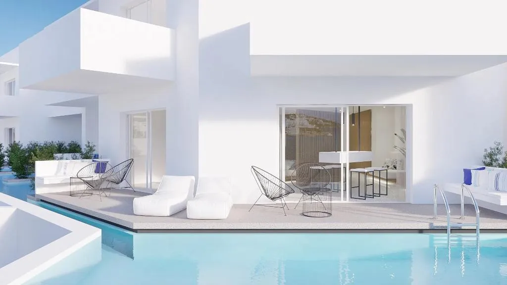 SUITE EXECUTIVE SEA VIEW Room, Mykonos Dove beach hotel, Mykonos