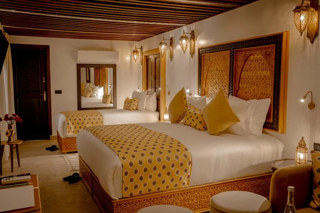 TRIPLE ONE BEDROOM ONE BATHROOM Room, Riad Joy Fès, Fez
