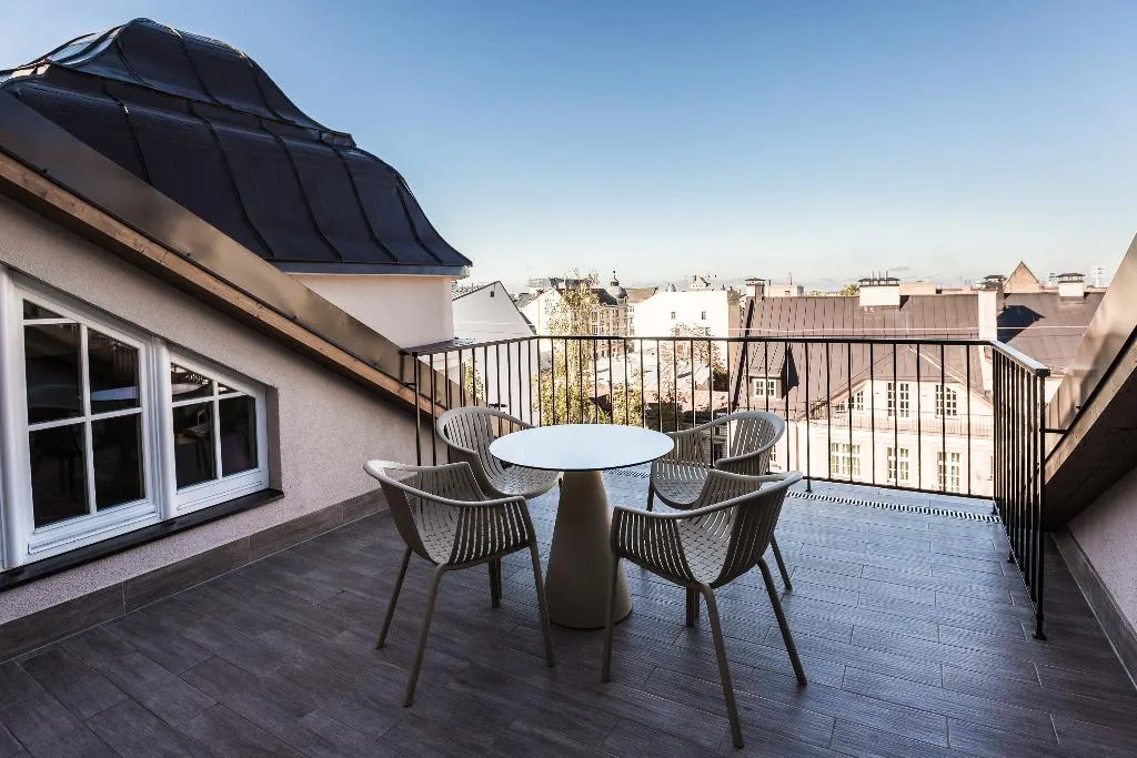 APARTMENT TWO BEDROOMS WITH TERRACE Room, Riga Lux Apartments Skolas Street 20, Riga
