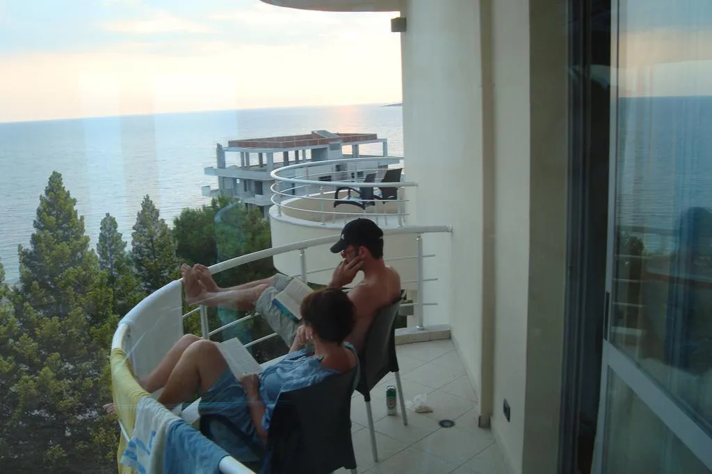 General view, Seaside Saranda, Southern Albania