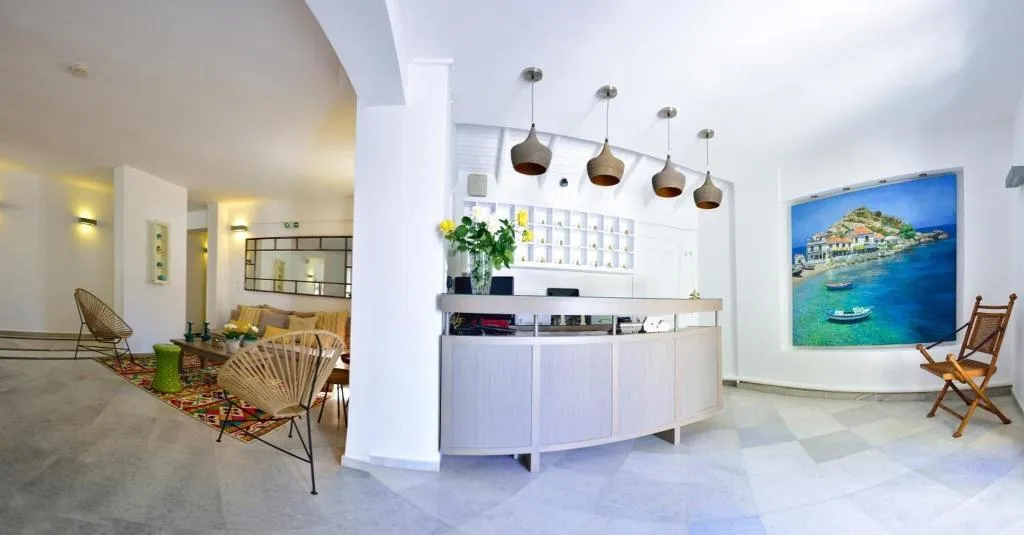 Lobby, Kalidon Beach Hotel, Samos