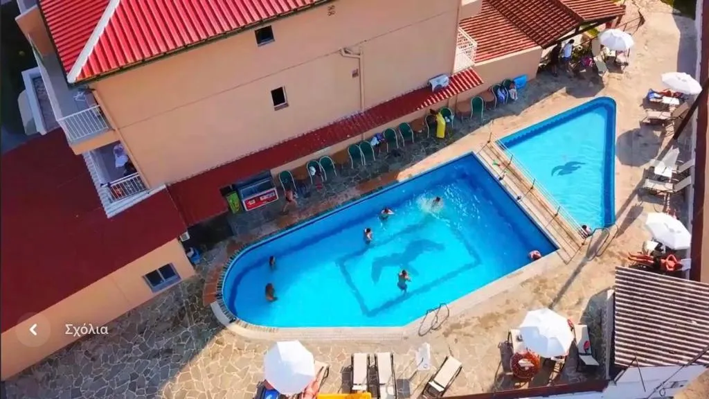 Pool, Sea Bird, Corfu