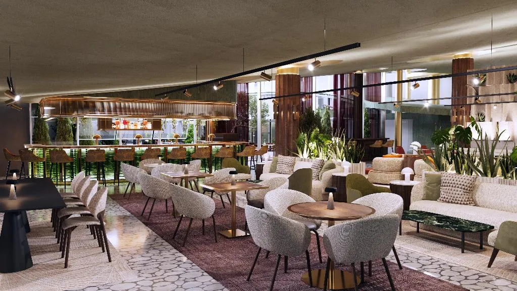 Bar, Hyatt Regency Rome Central, Rome