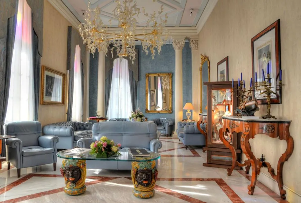Lobby, Grand Hotel Ortigia, Catania
