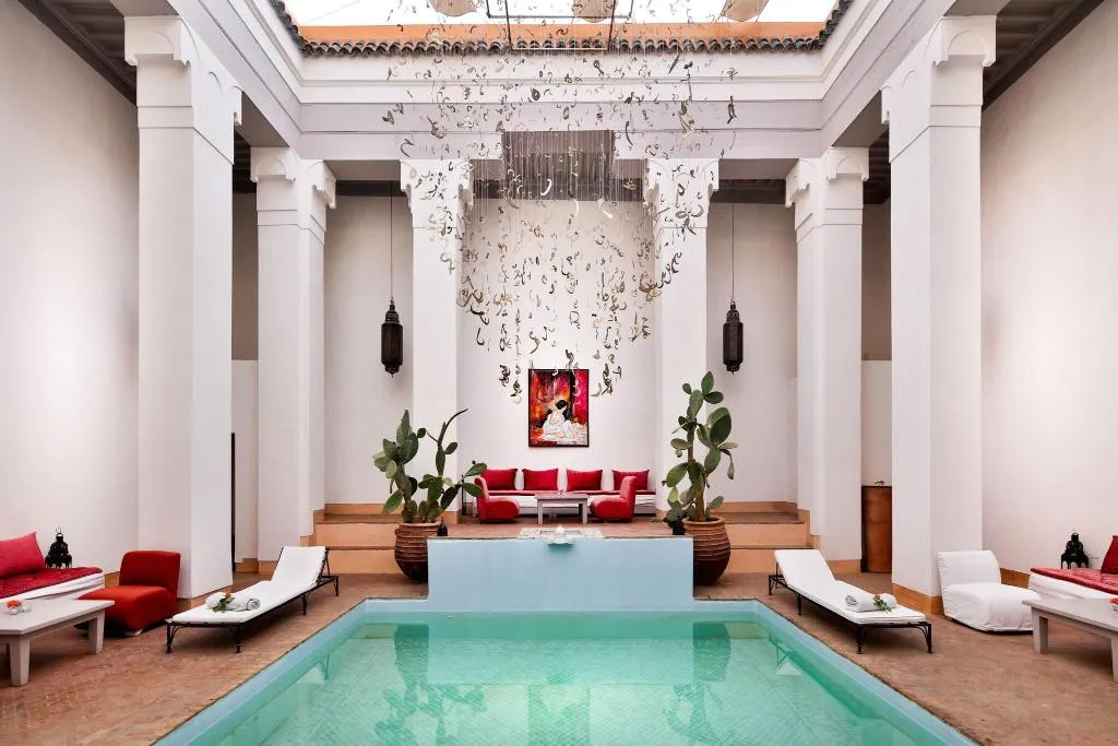 Pool, Riad Al Jazira, Marrakech