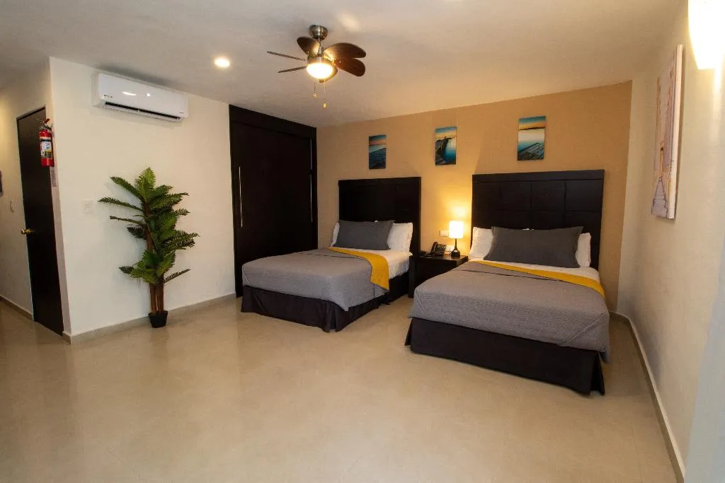 DOUBLE WITH DOUBLE BED Room, Hotel Villas Segovia Suites Playa Del Carmen, Playa Del Carmen
