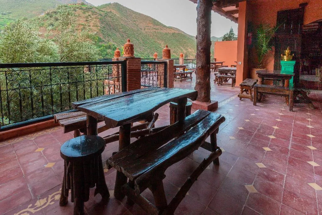 Terrace, Dar Ikalimo Ourika, Marrakech