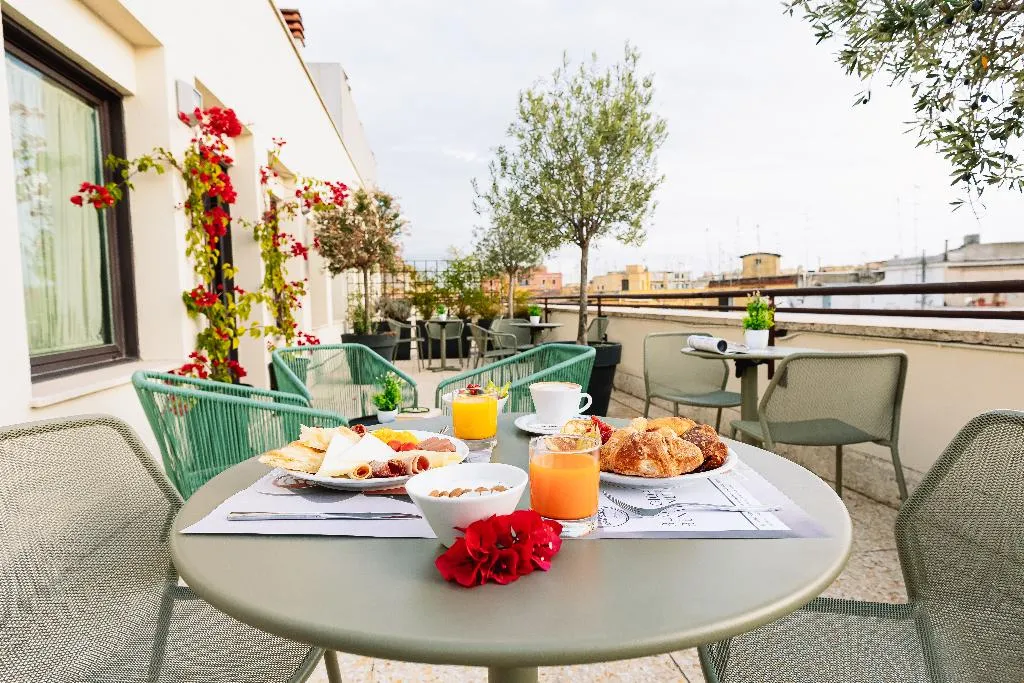 Terrace, Mercure Roma Piazza Bologna, Rome