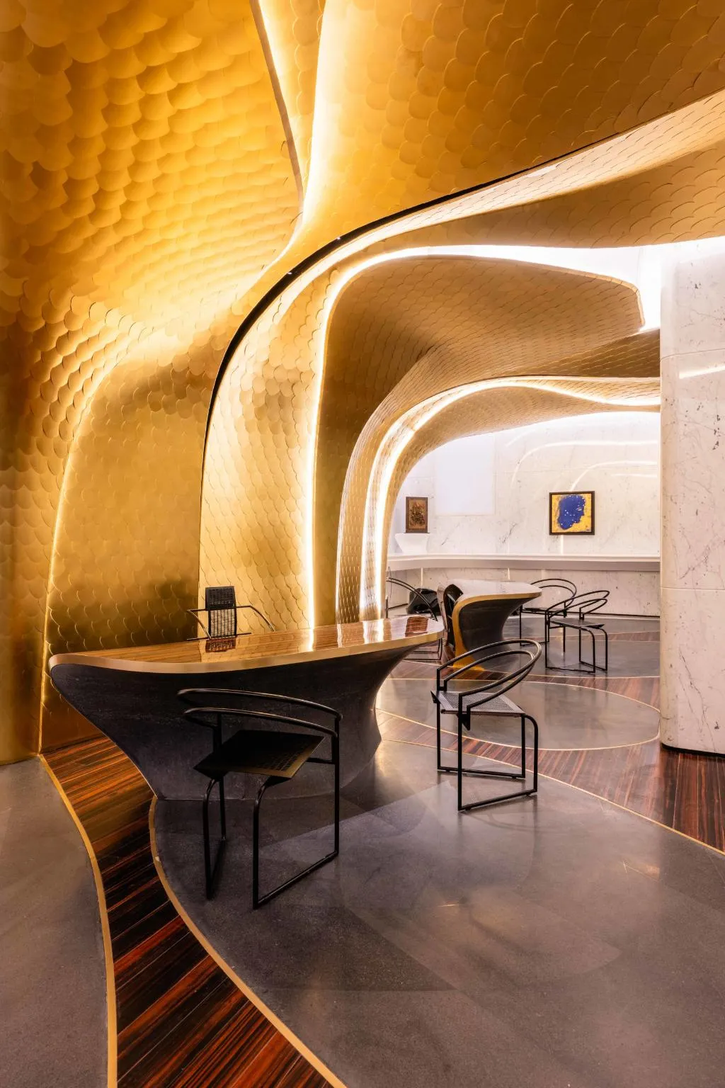 Lobby, Romeo Hotel Roma, Rome