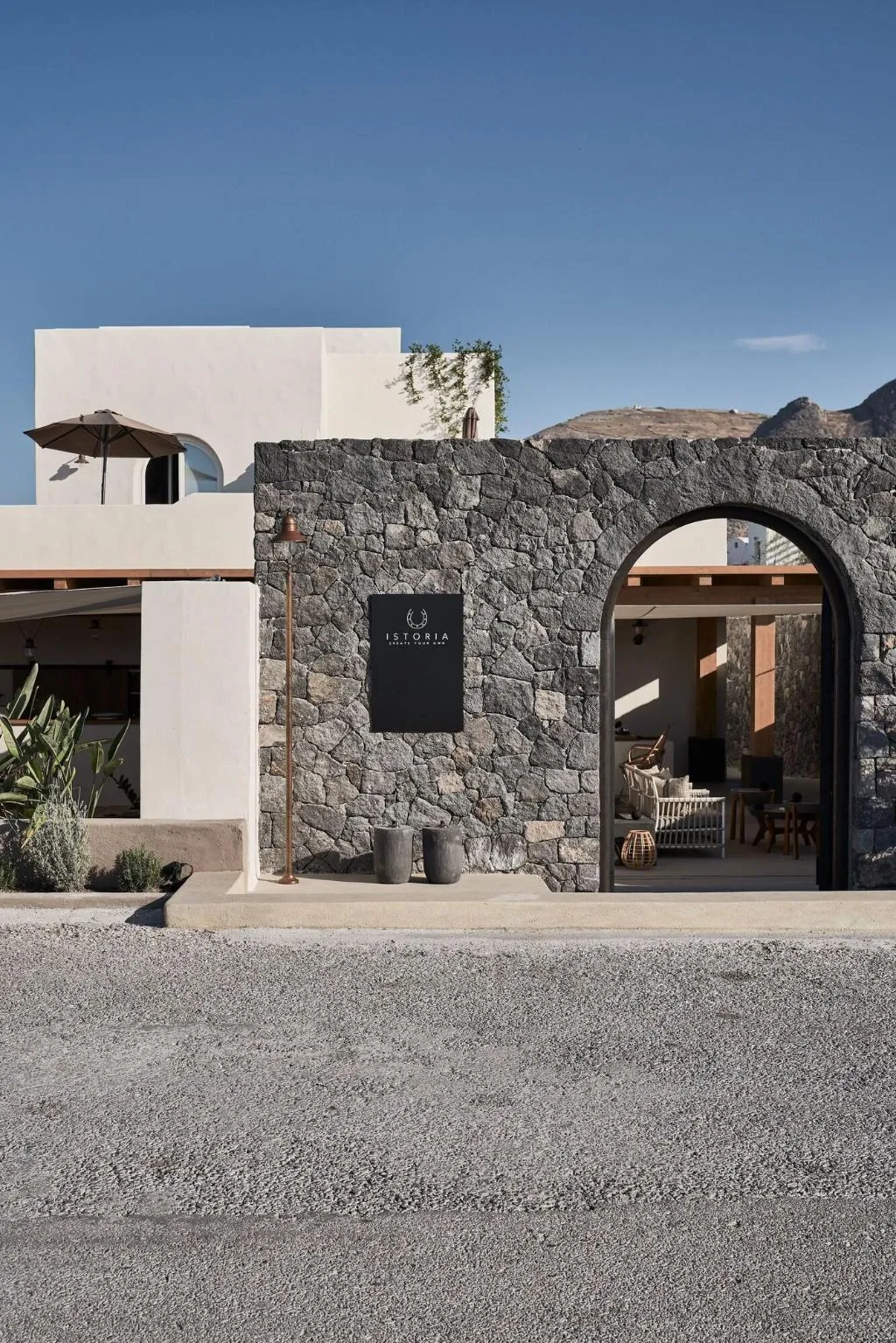 General view, Istoria Hotel, Santorini